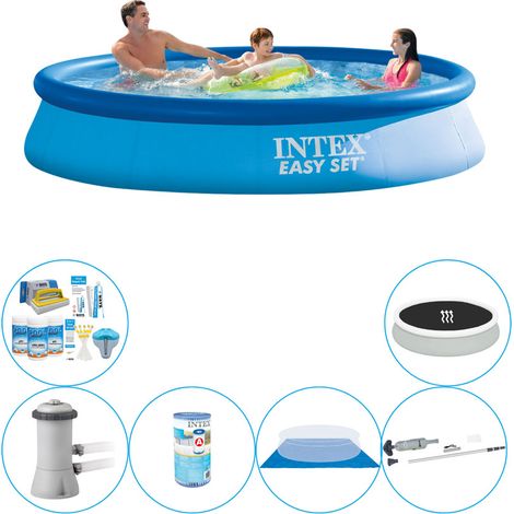 Intex Piscine Easy Set Ronde - 366x76 cm - 6-pièces S20243 (1/5)