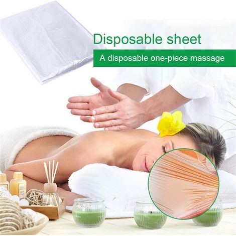 Housses jetables pour coussins de lit et de canapé, housses pour canapé de massage, 200 pièces, 120 x 220 cm (1/5)