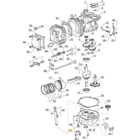 ORIGINAL STIGA Motorölpumpen-Dichtung TRE0702 Rasentraktor 118551507/0