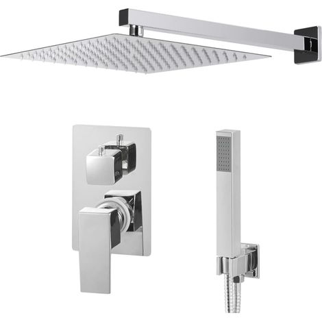 Maison Exclusive - Sistema Doccia in Acciaio Inossidabile 201 Argento (1/5)