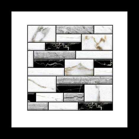 10 Autocollant mural, motif brique 3D, PVC auto-adhésif, décoration cuisine salon (1/5)