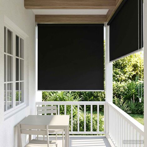Persiana enrollable exterior con protección UV Negro (1/5)