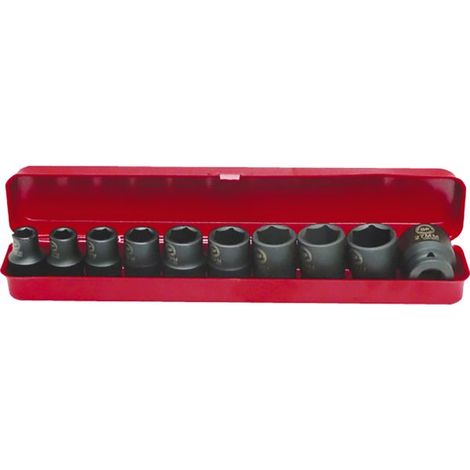 Coffret Douilles Choc 1/2 Ergomust Résistance Extrême Pour Usages Intensifs - Ergomust