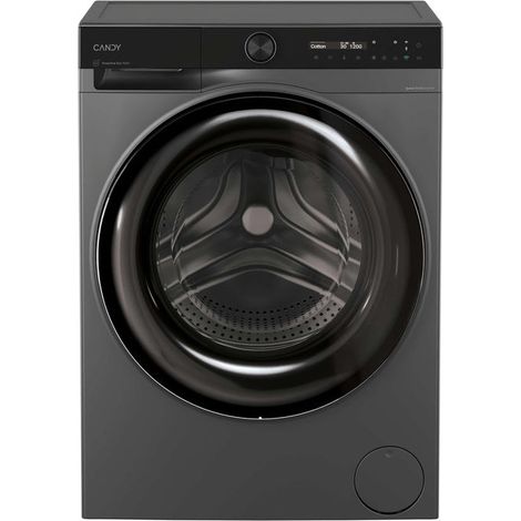Candy BS 49SB8G-S Lavatrice Slim 9 Kg 1400 rpm Classe A Vapore Wi-Fi (85x60x52 cm) colore Antracite
