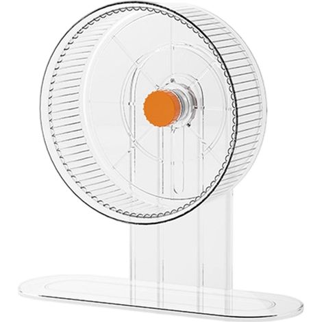 Roue Pour Hamster - Roue Silencieuse En Plastique Absorbant Le Bruit - Pour Cage Standard - Adaptée À Hamster Chinchilla Furet Cochon D Inde - 1 Pièce