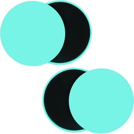 4 Pièces Core Sliders,Sliders Disque de Fitness Disques de Glisse à Double Face Gliding Discs équipement d'Exercice pour Yoga Pilates Gym Home Abdominale Workout (1/5)
