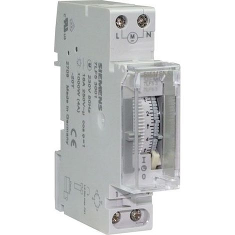 Siemens Modelo blanco programador horario 16A 230V