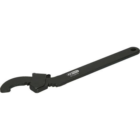KS Tools Verstellbarer Hakenschlüssel mit Nase, 45 - 90 mm (1/2)