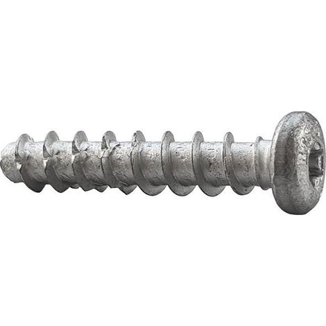 Vite per calcestruzzo CELO BTS5 PT 5-45 / 20 Testa bombata TX25 ZnAl (Per 100)