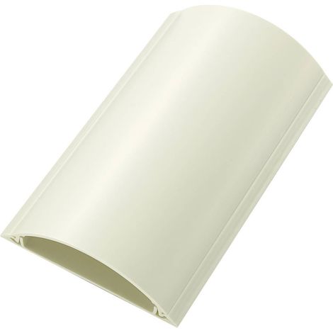 Protège-câbles incolore TRU COMPONENTS TC-RDAR120AMWWM203 1593132 Nombre de canaux: 1 Longueur 1000 mm 1 pc(s) (1/2)