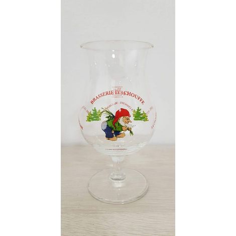 La Chouffe - Verre à bière 33 cl - Officiel Brasserie d’Achouffe