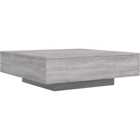 Maison Exclusive - Tavolino Salotto Grigio Sonoma 100x100x31 cm Legno Multistrato