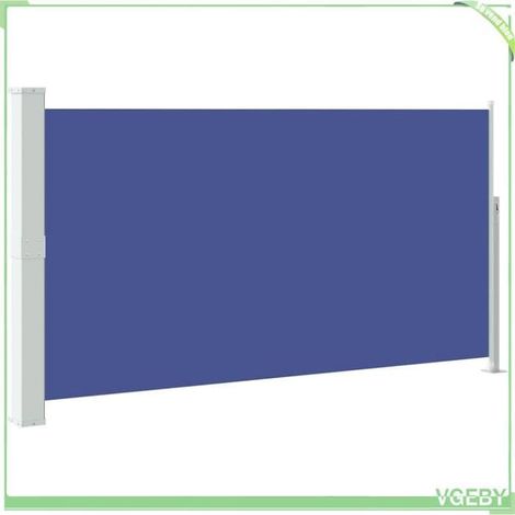 41045 Auvent latéral de patio 160x300 cm Bleu (1/5)