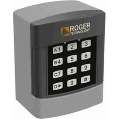 Roger - CLAVIER NUMÉRIQUE "TOUCH" À 12 CHIFFRES H85/TTD/TRIX AVEC FIL - POUR COLONNE TRIX