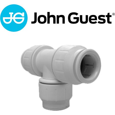 John Guest Speedfit Kunststoff-Steckfitting, T-Verbinder, PEM0222,  für Rohr Ø 22mm