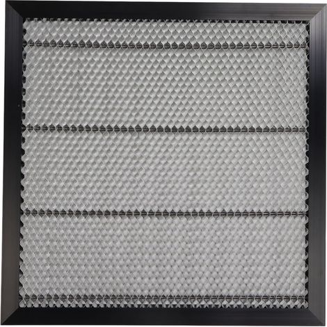 Laser cutting machine platform, aluminum alloy laser bed, 400x400mm worktable, mesh design (1/5)