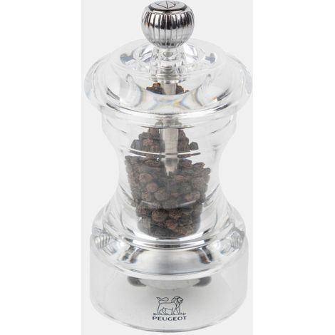 Peugeot Bistro moulin à poivre transparent 10 cm