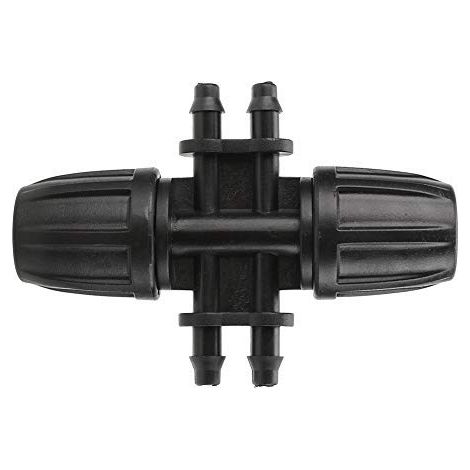 Lot de 10 Connecteur De Tuyau D'irrigation De Jardin Raccords D'arrosage à 6 Voies Pour Tuyau D'arrosage 9/12 4/7 (1/5)
