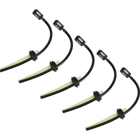 5-teiliges Set Kraftstoffschlauch-Ölleitungs-Tank-Kraftstofffilter-Baugruppe als Ersatz für Rasenmäher-Trimmer (1/5)