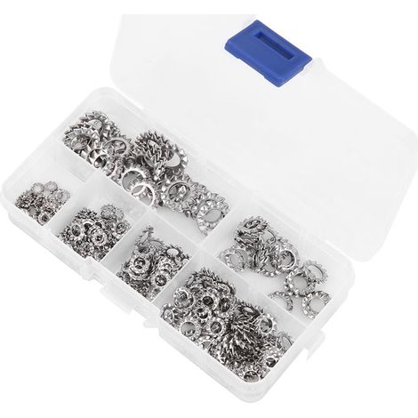 300 rondelles de blocage externes en acier inoxydable, joint anti-desserrage, M2.5 M3 M4 M5 M6 M8