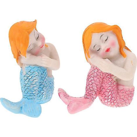 2 figurines de sirène (1/3)