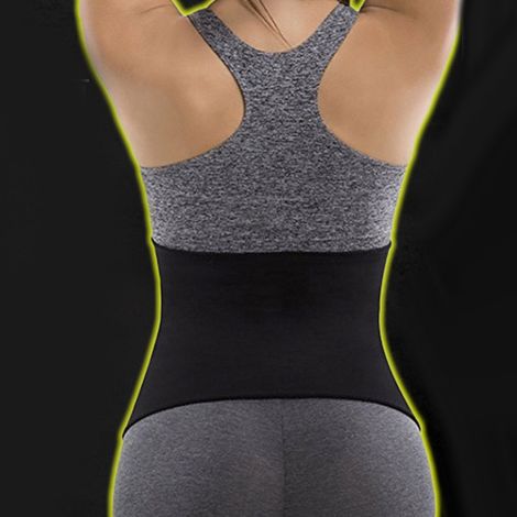 Ceinture Amincissante pour Abdomen, Bande de Sudation Sportive pour Fitness et Yoga