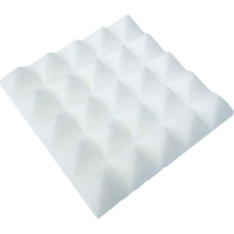 Online Store - 12-piece pyramid-shaped sound-absorbing foam board for home recording studios and ceramic tiles (1/4)