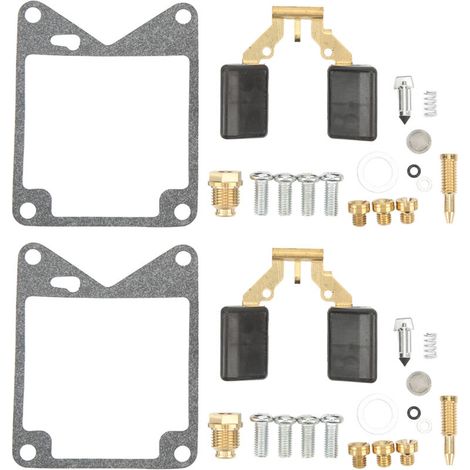 Kit de réparation de carburateur 2 pièces avec kit de reconstruction de carburateur de moto à flotteur pour Virago XV920 19811983 (1/5)