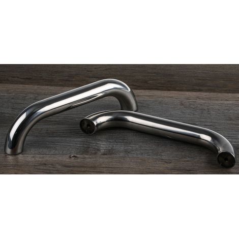 Poignée en Acier inoxydable RS PRO, entraxe 195mm, 220mm x 60 mm x 25mm, filetage M6 Fixations invisibles ( Prix pour Paquet de 2 )