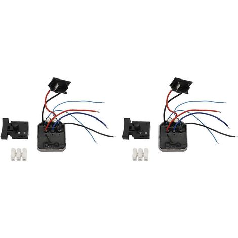 Ensemble de commande et interrupteur pour meuleuse d'angle sans balais Dayi Plug Lithium (2X) (1/5)