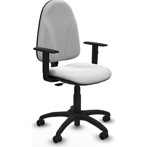 Algarra CP bali blanco brazos 1D base poliamida ruedas autofrenantes 50mm