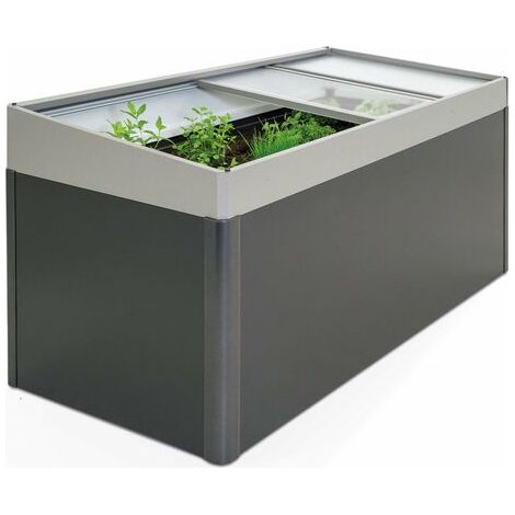 Frübeetaufsatz für Hochbeete der Marke Biohort, Größe 2x1 (1/2)