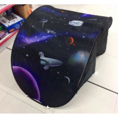 Tente De Jeu - Lit Enfant Pliable Avec Moustiquaire - Pour Chambre Ou Salon - 1 Pièce (1/4)