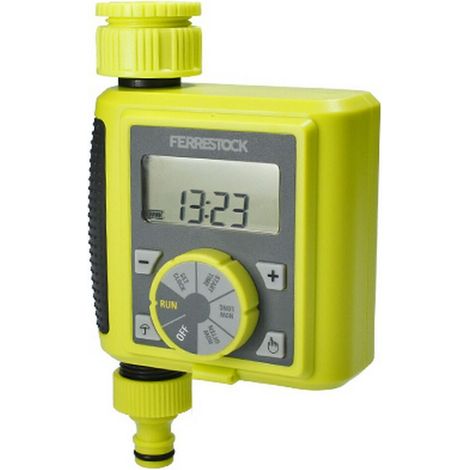 Programmatore di irrigazione Ferrestock Digital Giallo (1/4)