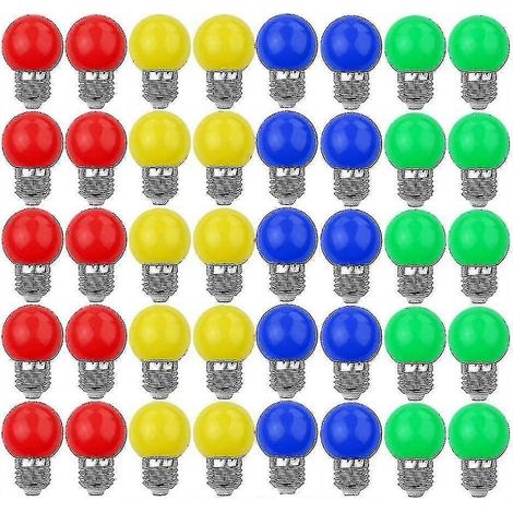 Ampoules LED colorées E27 3W/30W, éclairage décoratif et design, 240 lumens, AC220V-240V, assortiment de lampes décoratives-AquaForge (1/5)