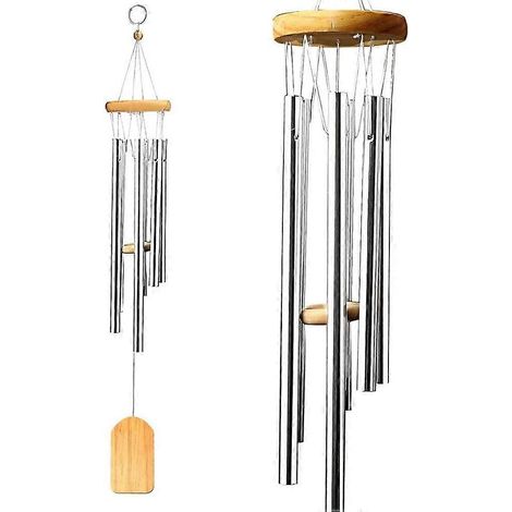 Musikalisches Windspiel mit Holzpendel – Bastelidee für draußen
