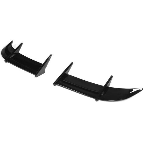 [JAMAIS UTILISÉ]Couvercle d'aile de becquet arrière noir brillant pour Volkswagen pour VW Golf 6 MK6 GTI R20 Extension de becquet de toit de fenêtre arrière (1/5)