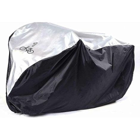 Housse pour 1 vélo, imperméable et résistante à la pluie, idéale pour le rangement extérieur d'un vélo ou d'une trottinette. Protection UV et anti-poussière pour toutes les conditions météorologiques. (1/5)