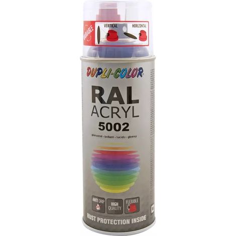 Barniz acrílico Dupli-Color gris hierro RAL 7011 en aerosol de 400 ml