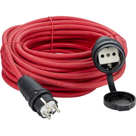 20m Verlängerungskabel H07RN-F 3x1,5 mm² rot (1/5)