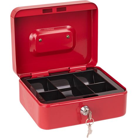 Caisse à monnaie DKG 200 rouge