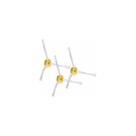 KIT Pack de 3 cepillos laterales para iRobot Roomba - series 500/600/700, accesorio para aspiradora