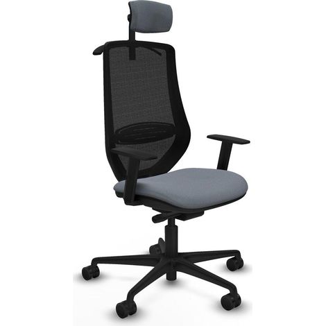 Piqueras y Crespo D036N2H Ergonomischer Bürostuhl in Grau