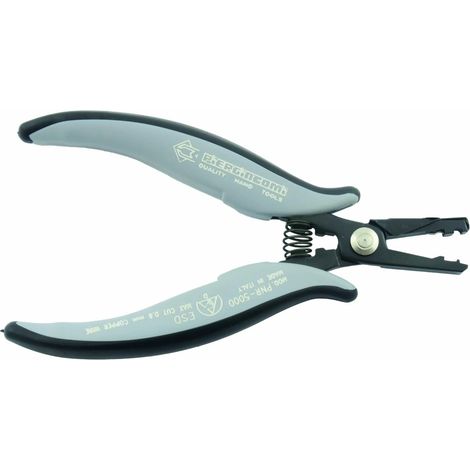 Pinza professionale ESD per la preformatura a C ed il taglio dei reofori dei componenti elettronici - Piergiacomi PNR 5000 D (1/2)