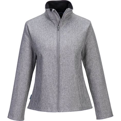 Softshell para mujer Print & Promo - Prenda ideal para personalización - Gris caliza - Talla S