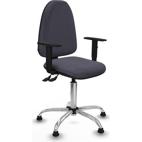 Piqueras y Crespo Aýna CPDM Bali chaise bureau gris foncé (1/3)