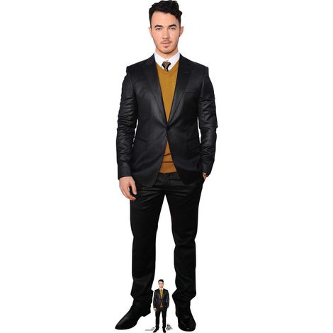 Figurine en carton Kevin Jonas - chanteur - Haut 176 cm (1/4)
