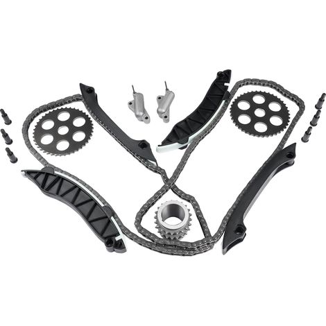 Kit de cadena de distribución, especificaciones OEM, acero de alta resistencia, compatible con múltiples modelos, sincronización fiable del motor, fácil instalación. (1/5)
