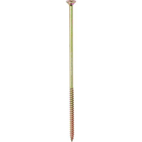 TIMCO Solo Countersunk Gold Woodscrews - 6.0 x 180