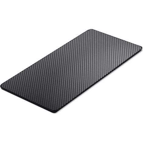 Tapis autocollant pour tableau de bord de voiture, coussin en silicone adhésif pour l'intérieur de la voiture, support pour téléphone portable et petits objets - Viscosité forte, lavable et (1/5)